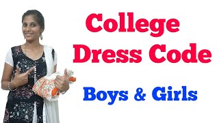 Dress Code in Colleges What dress to wear in Colleges [upl. by Beitnes]