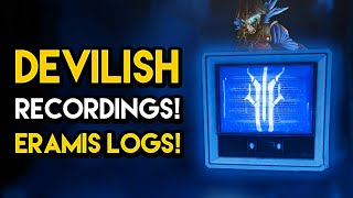 Destiny 2  ERAMIS HIDDEN RECORDINGS Past Secrets and Spire Dungeon Logs [upl. by Mullen402]