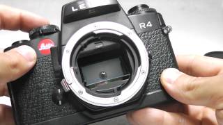 LEICA ライカ 一眼レフ R4 ブラック [upl. by Ajam]