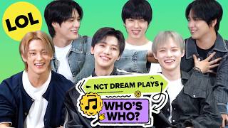 NCT DREAM Plays Whos Who [upl. by Lamb]