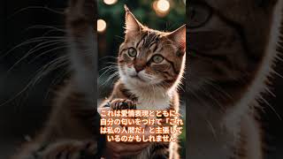 猫知識204 猫が頭を撫でてほしい時 When a cat wants to be petted on the head cat 猫 shorts 癒しの動物 [upl. by Button]