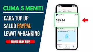 Cara Top Up Saldo Paypal Lewat MBanking BRI [upl. by Alius]