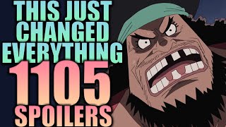 THIS JUST CHANGED EVERYTHING  One Piece Chapter 1105 Spoilers [upl. by Ronna]