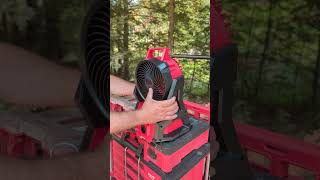 The New Milwaukee M18 Packout Brushless Fan [upl. by Zetana]