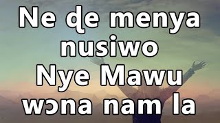 Ewe worship songs  Ne de menya nu siwo nye Mawu wo nam la  Gospel music medley  gospel togolais [upl. by Tupler]