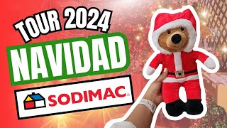 ✨️TOUR NAVIDAD SODIMAC 2024🎄 DECORACIÓN MENAJE Y MÁS  Mamá de Compras [upl. by Vashtia]