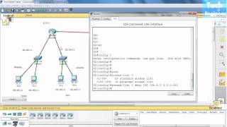 Block Network via Standard ACL Access Control List in Routers [upl. by Neetsyrk744]