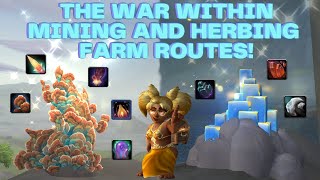 BEST Mining amp Herbalism Routes The War Within  ALL Zones  Import Strings [upl. by Sivert101]