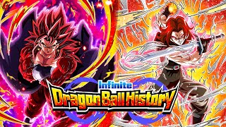 EL PODER XENO FULL MISIONES INFINITE DRAGON BALL HISTORY 34 VS DB HEROES BOSSES  DOKKAN BATTLE [upl. by Geerts]