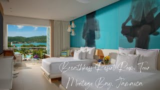 MONTEGO BAY JAMAICA  BREATHLESS RESORT ROOM TOUR [upl. by Holbrook877]