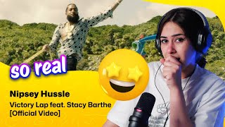 Reaction ▷ Nipsey Hussle  Nipsey Hussle  Victory Lap feat Stacy Barthe Official Video [upl. by Mashe]