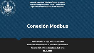 Conexión Modbus TCPIP entre CODESYS y Factory IO [upl. by Anirbaz471]