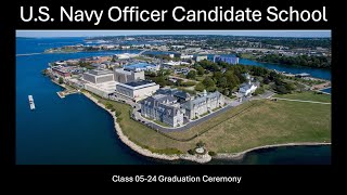 Navy Officer Candidate School OCS Class 05 24 Graduation Ceremony [upl. by Rechaba]