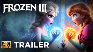 FROZEN 3 2024 Anna with fire  Teaser Trailer  Disney Animation Concept 4K FIRST LOOK [upl. by Ing]