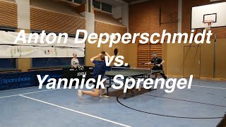 Anton Depperschmidt 2042 vs Yannick Sprengel 1968  Regionalliga Nord  09122023 [upl. by Yelir]