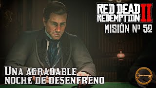 🏆 Red Dead Redemption 2 52  Una agradable noche de desenfreno  Medalla de Oro [upl. by Llydnek147]