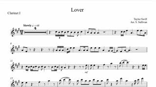 Lover  Clarinet Quintet [upl. by Maye]