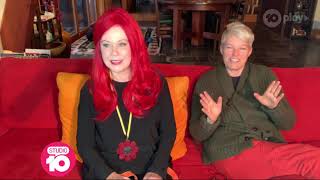 Remembering The B52s Sound With Kate Pierson And Wife Monica Coleman  Studio 10 [upl. by Annoik111]