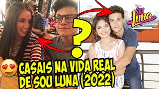 COM QUEM NAMORA O ELENCO DE SOU LUNA ATUALIZADO 2022 [upl. by Long]