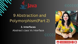 Lec 9Part 2 Interface in Java  Abstract class Vs Interface  Is multiple inheritance possible [upl. by Zwiebel380]