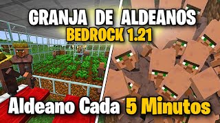 GRANJA DE ALDEANOS BEDROCK 121 [upl. by Ciapas363]