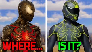 Where Are THESE NEW DLC Suits In Marvels SpiderMan 2 [upl. by Athena276]