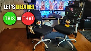 Which Office Chair Is Better Winrise Mesh Ergonomic Office Chairs Comparison [upl. by Dlanod873]