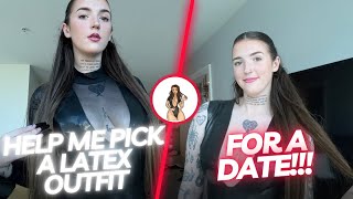 Help me pick a latex outfit for a date [upl. by Inait]