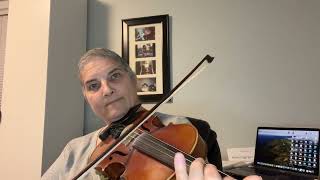 Day 33  The Sun Shines O’er The Glenties  Patti Kusturok’s 366 Days of Fiddle Tunes [upl. by Ecirtnahc]