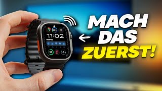 Apple Watch Ultra 2  Die ersten 19 Dinge die du tun musst SOFORT 😳⌚ [upl. by Nohsyar201]