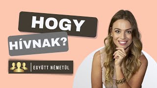 Bemutatkozás Németül KEZDŐKNEK  Együtt Németül 19 [upl. by Netsuj]