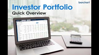 Barcharts New Investor Portfolio [upl. by Assenev745]