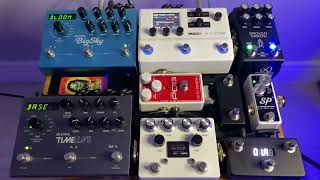 Pedalboard Worship  ordem dos pedais Strymon Jackson Audio Protein Pog e sendreturn Hx stomp [upl. by Namhcan]