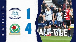 Highlights PNE 1 Blackburn Rovers 4 [upl. by Atteselrahc]