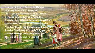 Johann Wolfgang von Goethe  Der Osterspaziergang [upl. by Aissila]