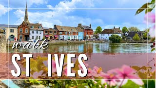 St Ives Cambridgeshire England  Town Walk [upl. by Auston859]