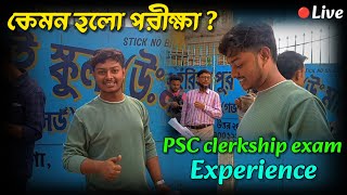 PSC exam interview🔴Live  PSC clerkship exam experience shift 2  PSC Clark ship 2024 Vlog [upl. by Camfort26]