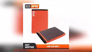 ✔️1PC SPTA Clay Bar Mitt Glove Detailing Cleaning Towel Cloth Car Wash Quickl [upl. by Clara]