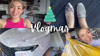 VLOGMAS Errands day  new car  affordable denim clothes [upl. by Meehar]