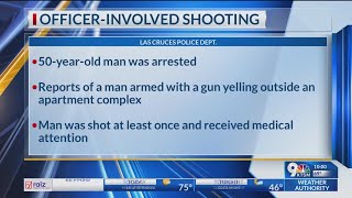 Las Cruces officer on leave after officerinvolved shooting [upl. by Killoran]