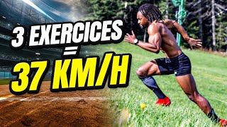 3 EXERCICES pour courir plus vite exercice en extérieur sans musculation [upl. by Hyacinth514]