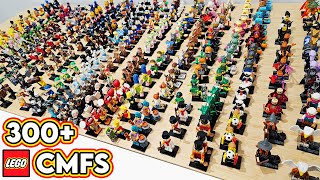 I Bought amp Built Over 300 LEGO Collectible Minifigures [upl. by Yuht]