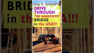 Crossing the Narrowest Bridge in America [upl. by Irving478]