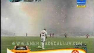 Polvora Baron Rojo Sur partido AMERICA  nacional [upl. by Neau440]