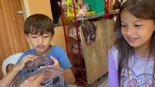 KATHLEEN AND MICHAEL HELPING MOMMY DOING THE LAUNDRY PERO NAGAAWAY MOMMY IS FRUSTRATED 😔 [upl. by Innoc]