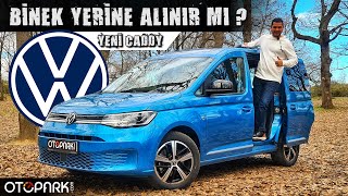 VW Caddy 2021  Binek yerine alınır mı  Yol tutuşu nasıl  OTOPARKcom  TEST [upl. by Cayla]