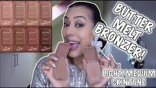 REVIEW NEW NYX BUTTERMELT Bronzers [upl. by Adnama]