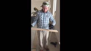 Window sills How to measure cut and install your own window sills and trim [upl. by Ruelu]