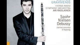 Dionysis Grammenos Debussy Spohr Nielsen  Debut recording [upl. by Sandie]