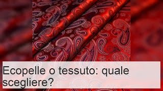 Qual è meglio ecopelle o tessuto jacquard  e per passeggino o auto [upl. by Bili]